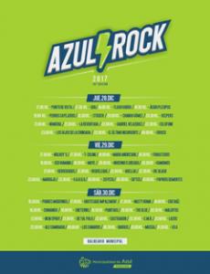 Grilla del Azul Rock 2017